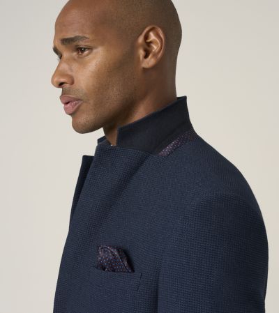 Beckwith Tailored Fit Jacket Navy