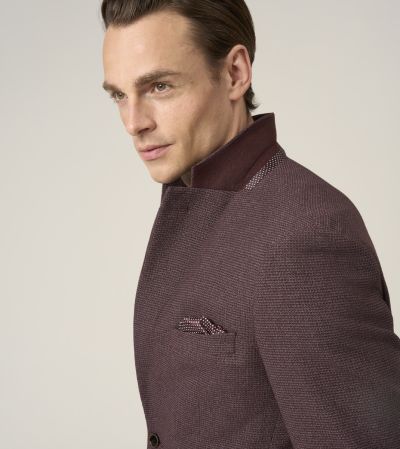 Beckwith Tailored Fit Jacket Berry