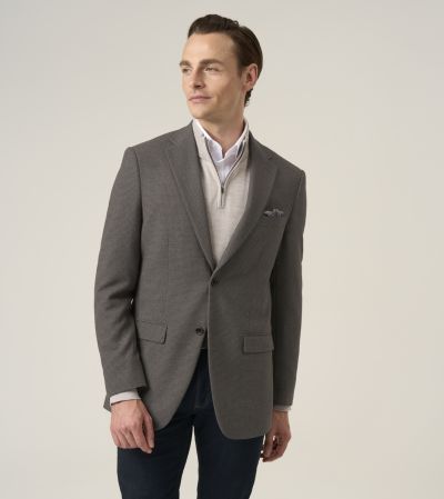 Beckwith Tailored Fit Jacket Brown