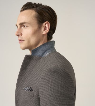 Beckwith Tailored Fit Jacket Brown