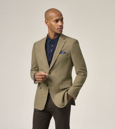 Reiner Textured Tailored Jacket Sage