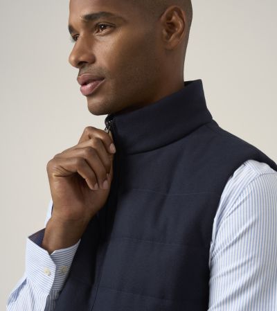 Rudd Navy Blue Gilet