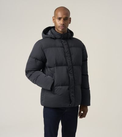 Amble Black Padded Puffer Jacket