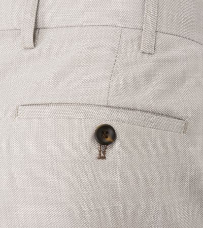 Redding Suit Tailored Trousers Stone Beige 