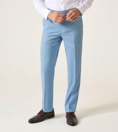 Lucien Suit Tailored Trousers Sky Blue