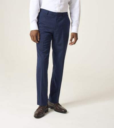 Caspian Suit Tailored Trousers Navy Blue