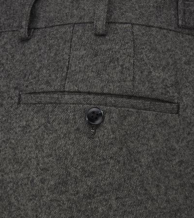 Fox Textured Suit Tailored Trouser Charcoal Grey