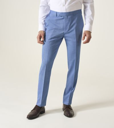 Redding Suit Tailored Trousers Sky Blue