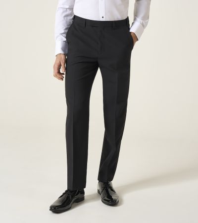 Cavendish Dinner Suit Tailored Trouser Black
