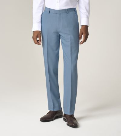 Beckett Suit Tapered Trousers Pale Blue