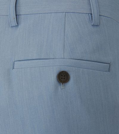 Beckett Suit Tapered Trousers Pale Blue