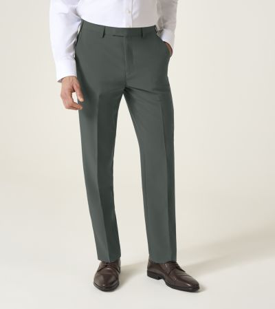 Beckett Suit Tapered Trousers Mid Green