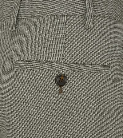 Redding Suit Tapered Trousers Sage Green