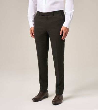 Boyd Suit Tapered Trouser Brown Puppytooth