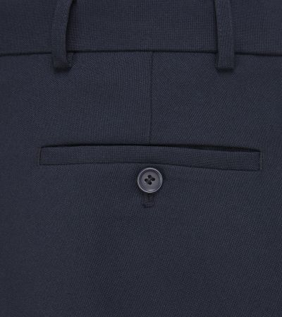 Brooklyn Regular Fit Trousers Navy Blue