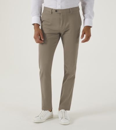Antibes Slim Tapered Chino Stone