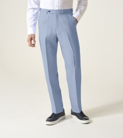 Brooklyn Regular Fit Trousers Light Blue