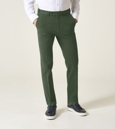 Antibes Tailored Chino Mid Green