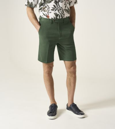 Biarritz Chino Shorts Regular Mid Green