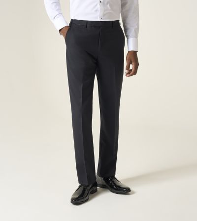 Newman Suit Tailored Trousers Black Check