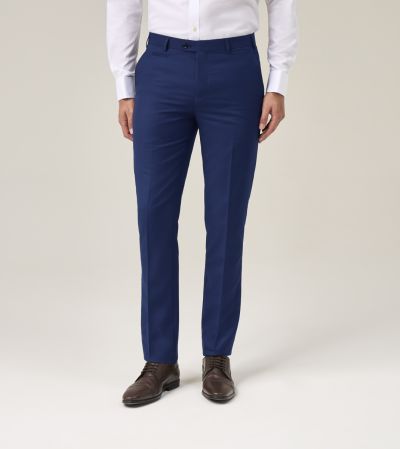 Kennedy Suit Slim Trousers Blue
