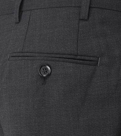 Darwin Suit Classic Trousers Charcoal Grey