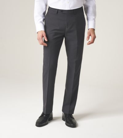 Madrid Suit Slim Trousers Charcoal Grey