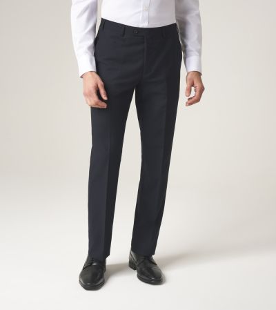 Madrid Suit Slim Trousers Navy Blue