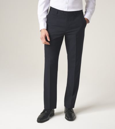 Madrid Suit Tailored Trousers Navy Blue