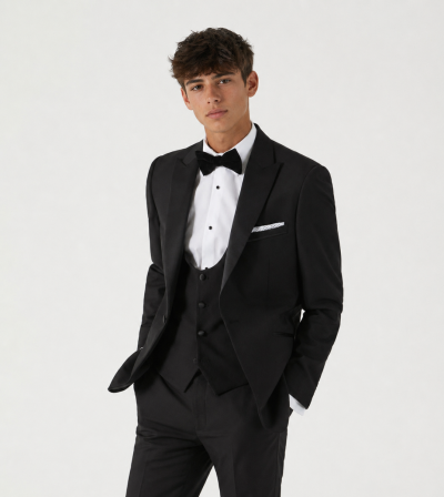 Sinatra Tailored Dinner Suit Black