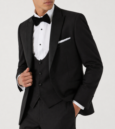 Sinatra Tailored Dinner Suit Black