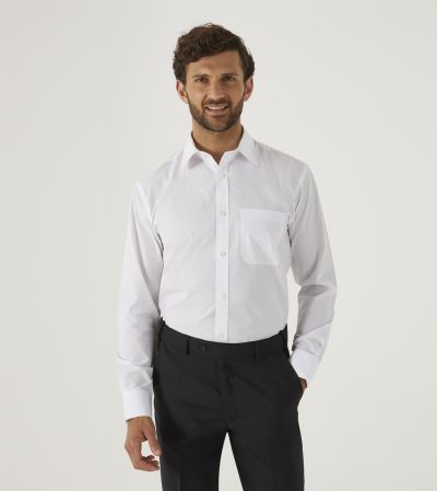 Easy Care Formal Shirt Regular White