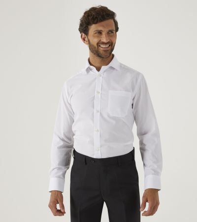 Easy Care Formal Shirt Tailored White