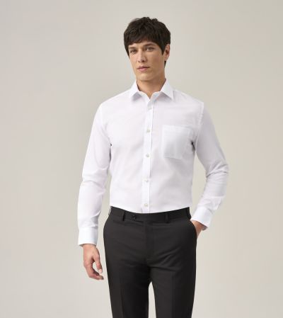 Easy Care Formal Shirt Tailored White