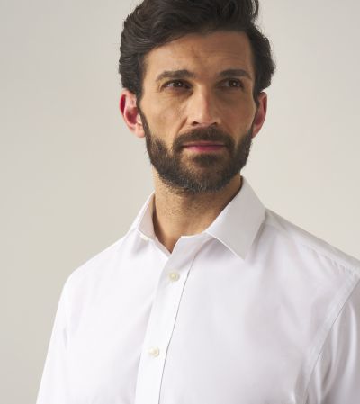 Lyfcycle Slim Formal Shirt White