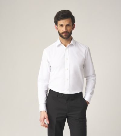 Lyfcycle Tailored Formal Shirt White
