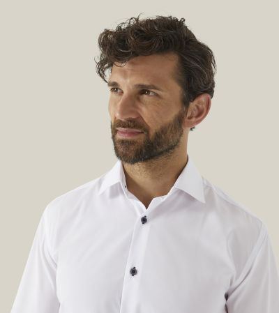 Ultimate Comfort Tailored Formal Shirt White