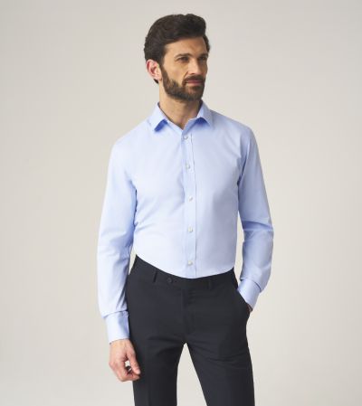 Formal Shirt Tailored Light Blue