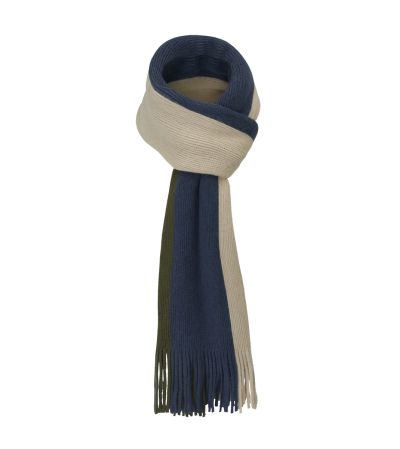 Jobe Navy / Stone / Sage Stripe Scarf