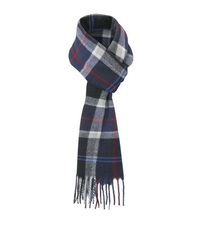 Kingsley Navy / Red Check Scarf