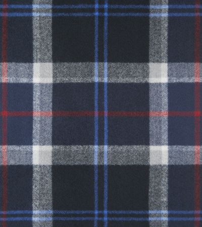 Kingsley Navy / Red Check Scarf