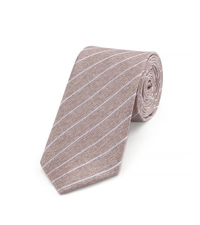 Pink Stripe Tie