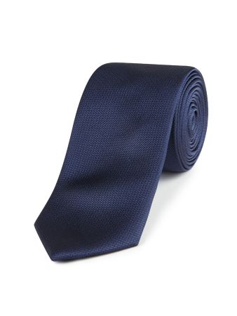 Navy Geo Tie and Pocket Square