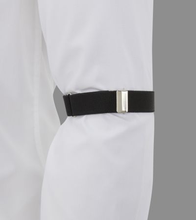 Black Elasticated Sleeve Armbands
