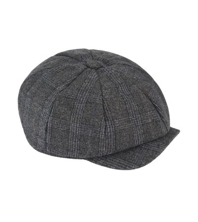 Chris Bakerboy Cap Brown Check