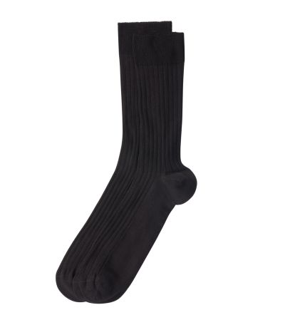 Plain Black Single Pack Socks