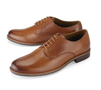 Plain Tan Derby Shoe