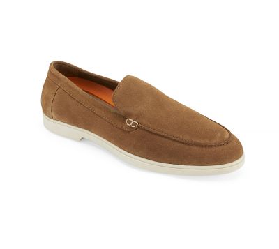 Malaga Tan Suede Loafer