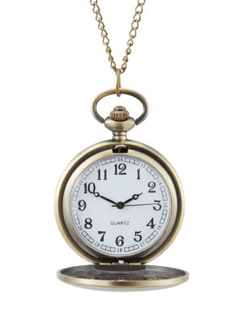 Antique Bronze Pocket Watch