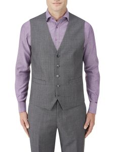 Wentwood Suit Waistcoat Charcoal Check